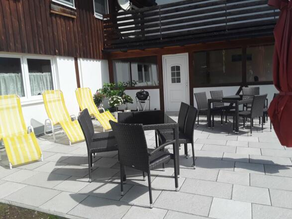 Unsere Gäste-Terrasse