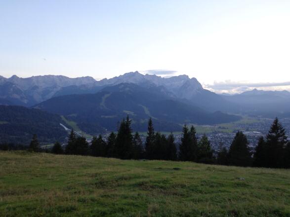Blick von der Eckenhütte