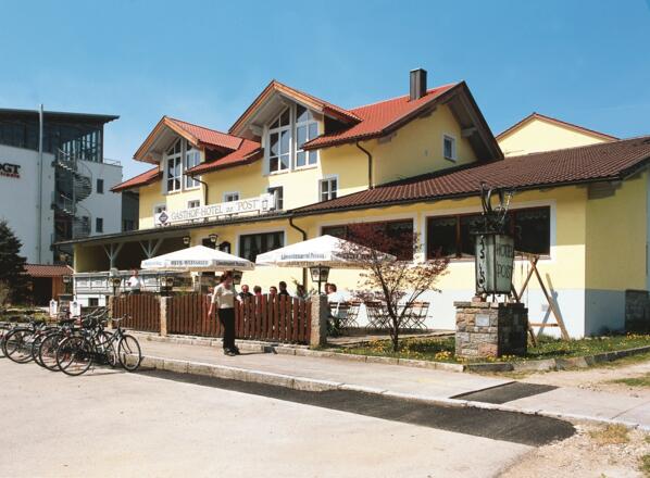Hotel im Sommer