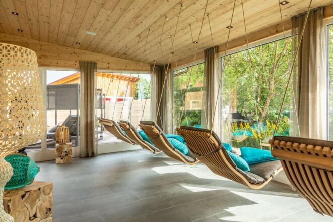 Ruheraum Relaxliegen