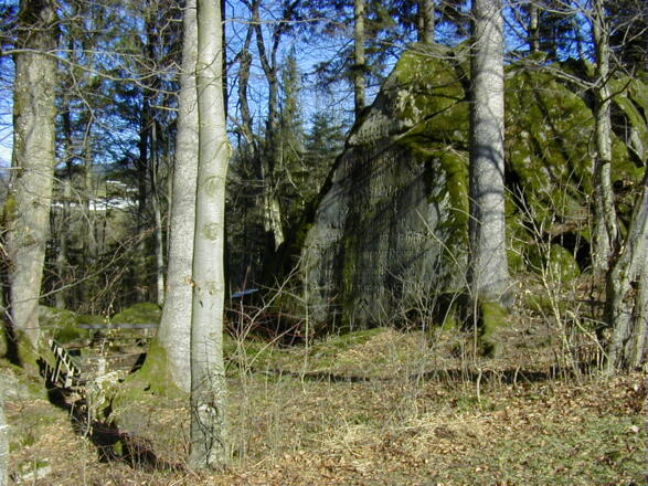 Buchdenkmal Zugang