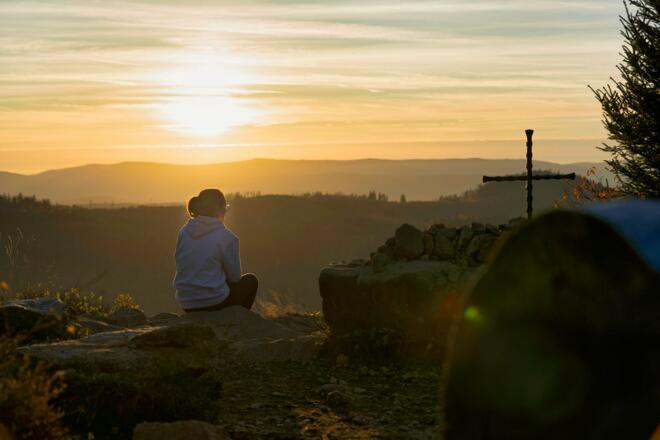 Silberberg Abendsitimmung