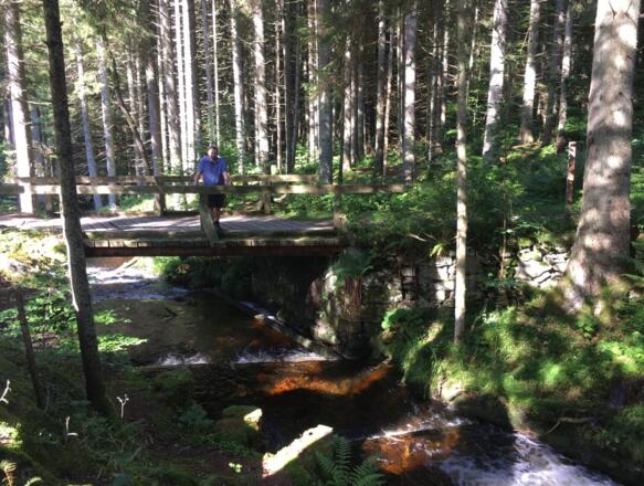 Start an der Fredenbrücke