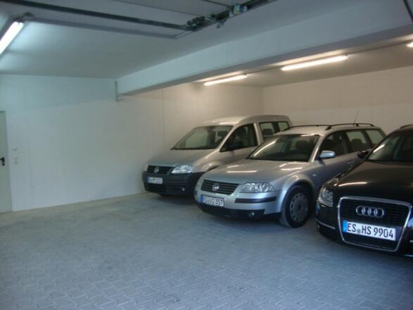 Hauseigene Tiefgarage