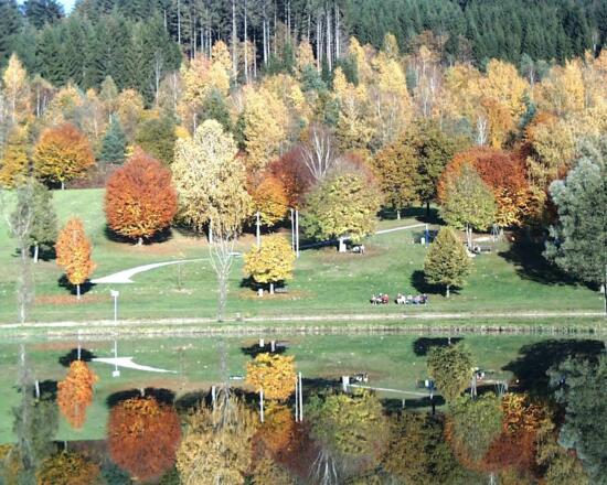 Rannabadesee im Herbst