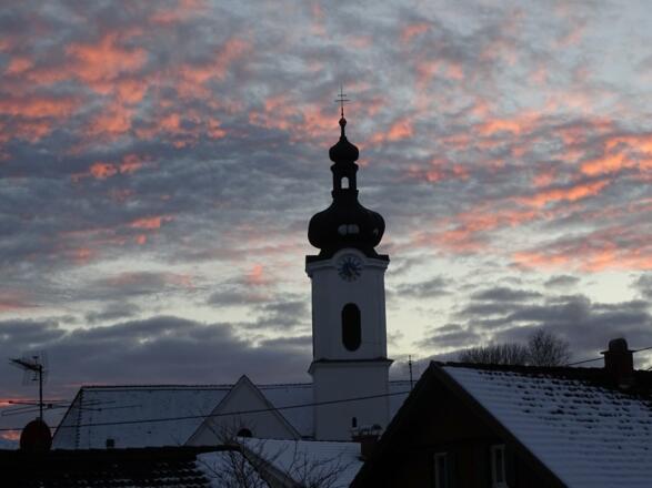 Abendstimmung in Rieden
