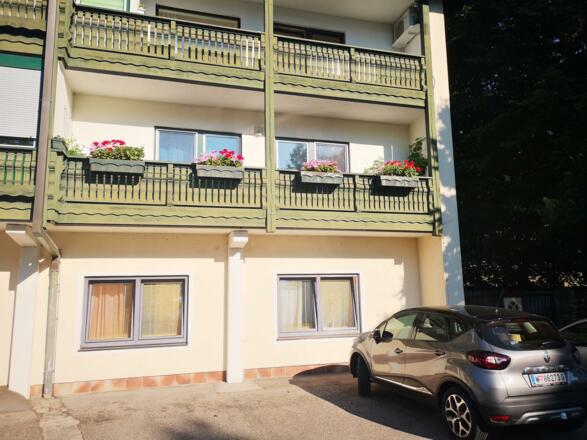 Fenster zu Küche und WZ