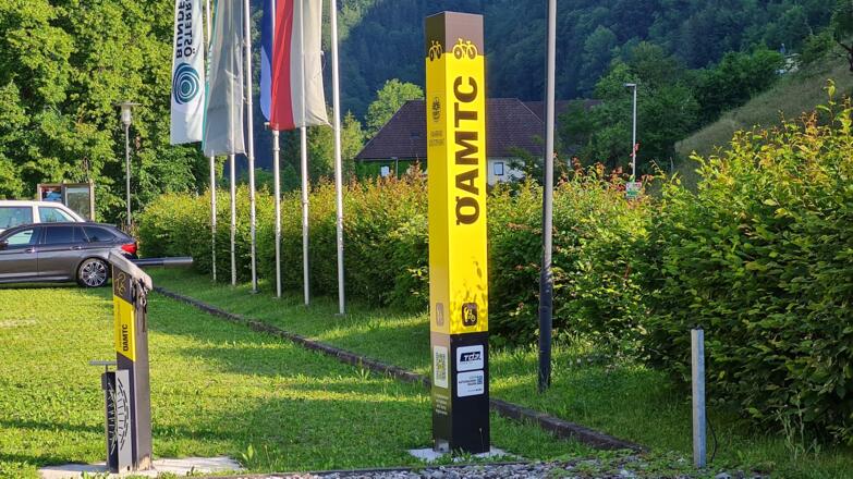 ÖAMTC Fahrradstützpunkt beim Nationalpark Besucherzentrum Ennstal