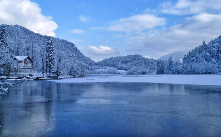 Winterlicher Thumsee