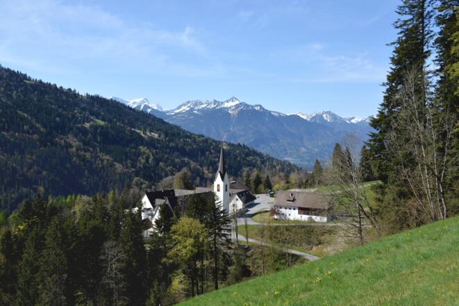 Unterwegs auf dem historischen Walserweg von Thüringerberg nach Damüls