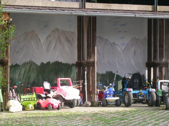 Kunterbunte Fahrzeuge