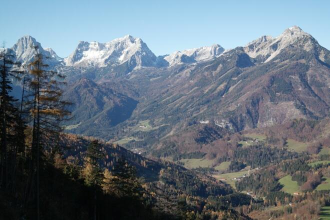 Panorama vom "Stoderer Weitblick".