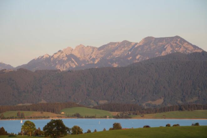 Stögerhof - Alpenblick nach Südosten