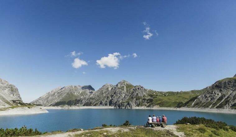 Aussicht Lünersee