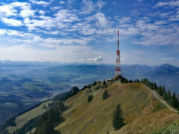 Wandern im Allgäu - Aussicht vom Grünten