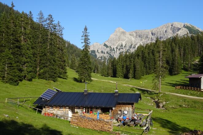 Alpe Jägerhütte Panorama