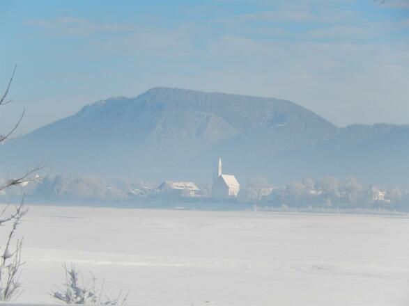 Blick über Forggensee nach Waltenhofen