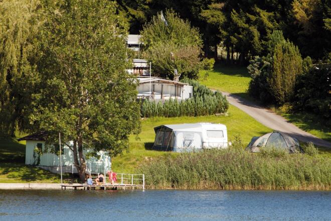 Camping am See