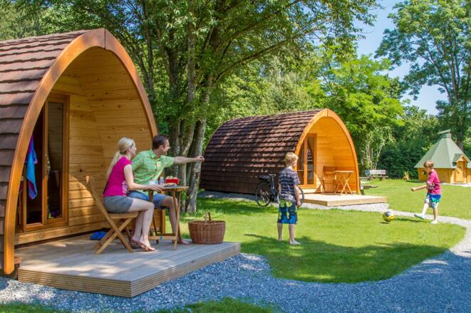 Camping Pod für Prospekt