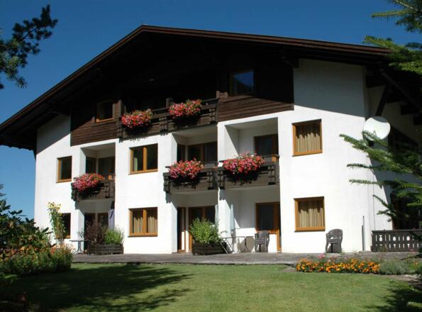 Appartements Vilsalp Ansicht Südseite