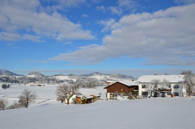 Winter Umgebung Ferienwohnung Dischler