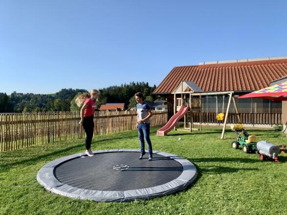 Unser Trampolin