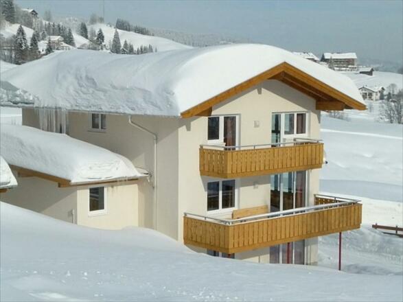 Haus im Winter