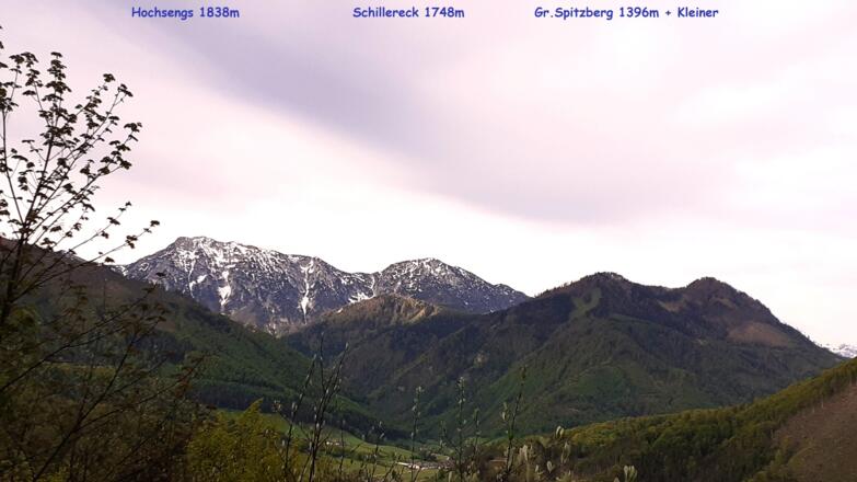 Blick ins Sengsengebirge