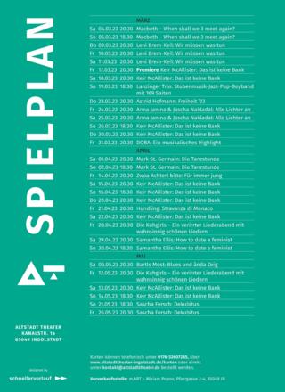 Programm Altstadttheater