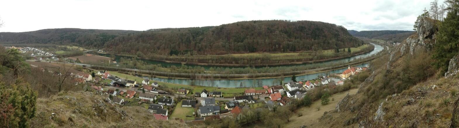 Blick ins Altmühltal