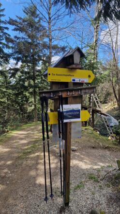 &quot;Rastplatz&quot; für besondere Wanderbegleiter