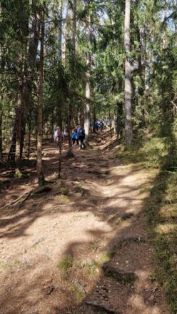 Aufstieg auf den Buchberg