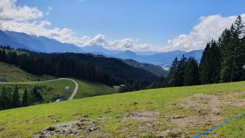 Auffahrt zum Hornspitzlift
