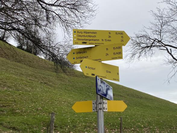 Grillenparz-Trail Kirchdorf