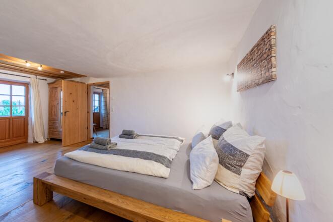 Schlafzimmer 1 Bergblick