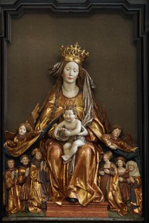 Schutzmantelmadonna in der Wallfahrtskirche Frauenstein