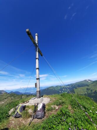 Gipfelkreuz der Löffelspitze