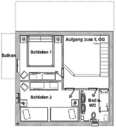 Grundriß OG