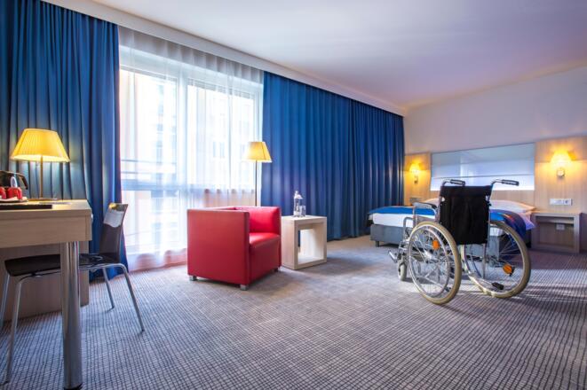 Behindertengerechtes Zimmer