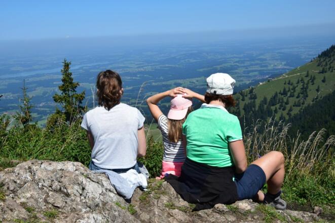 Aussicht vom Berg