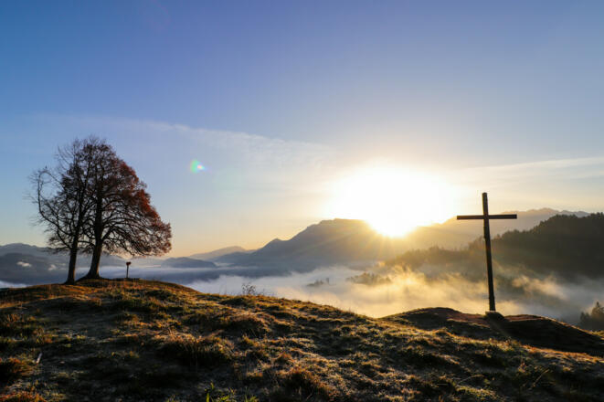 Sonnenaufgang am Hocheck