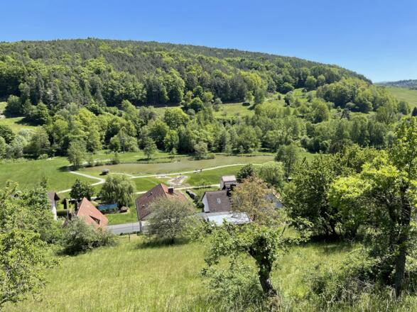 Blick auf Heimbuchenthal