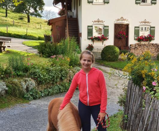 Besuch am Huberhof