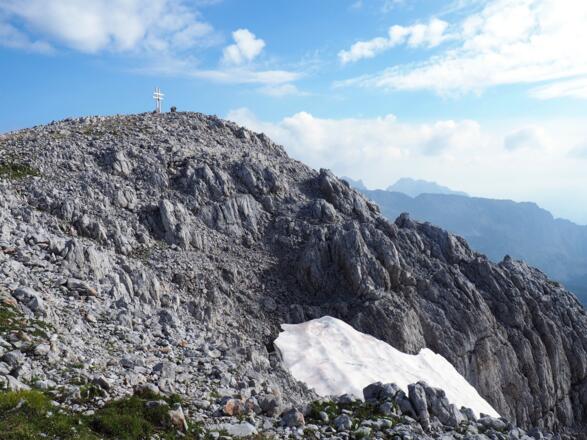 Kahlersberg-Kreuz in Sicht