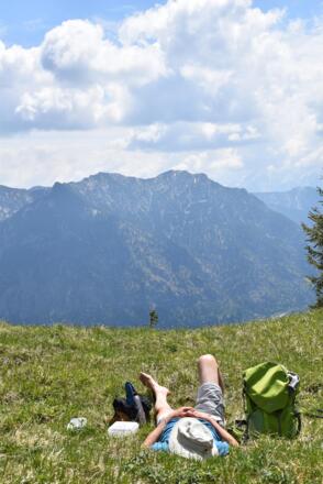 Pausenplatz kurz vorm Hennenkopf