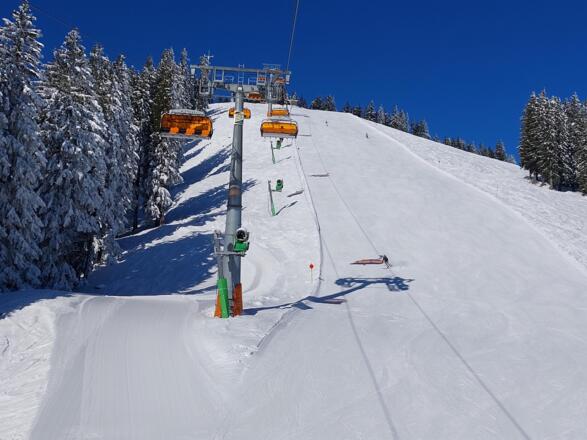 Winter an der Hörnerbahn