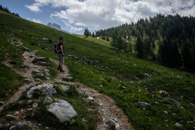 Auf dem Weg zur Stuhlalm
