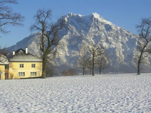 Hausansicht Winter