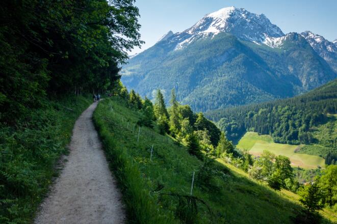 Der Watzmann, zweithöchster Berg Deutschlands