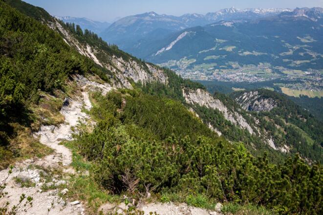 Abstieg nach Bad Goisern
